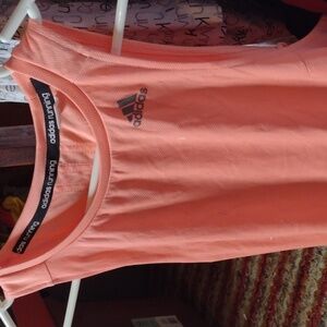 Adidas- Own The Run(tank)-coral- women's M